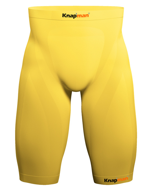 Knap'man Zoned Compression Short USP 25% Yellow