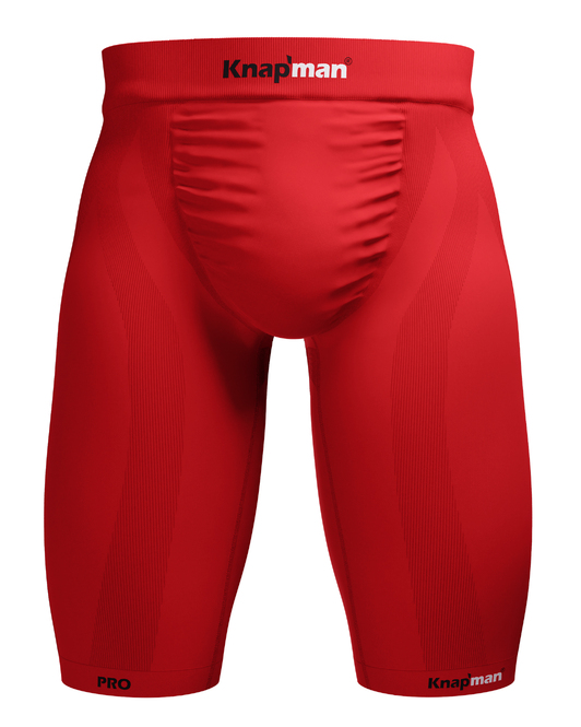 Knapman Zoned Compression Shorts 45% PRO Rood